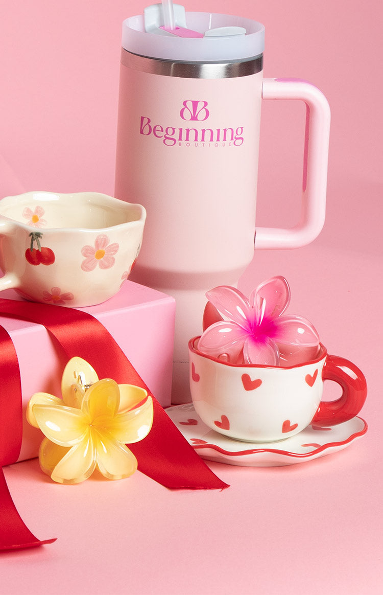 Adore Red Heart Mug Set Image