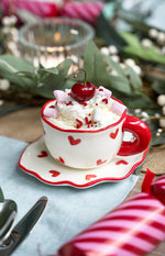 Adore Red Heart Mug Set Image