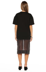 Alba Plain Black Tee Image