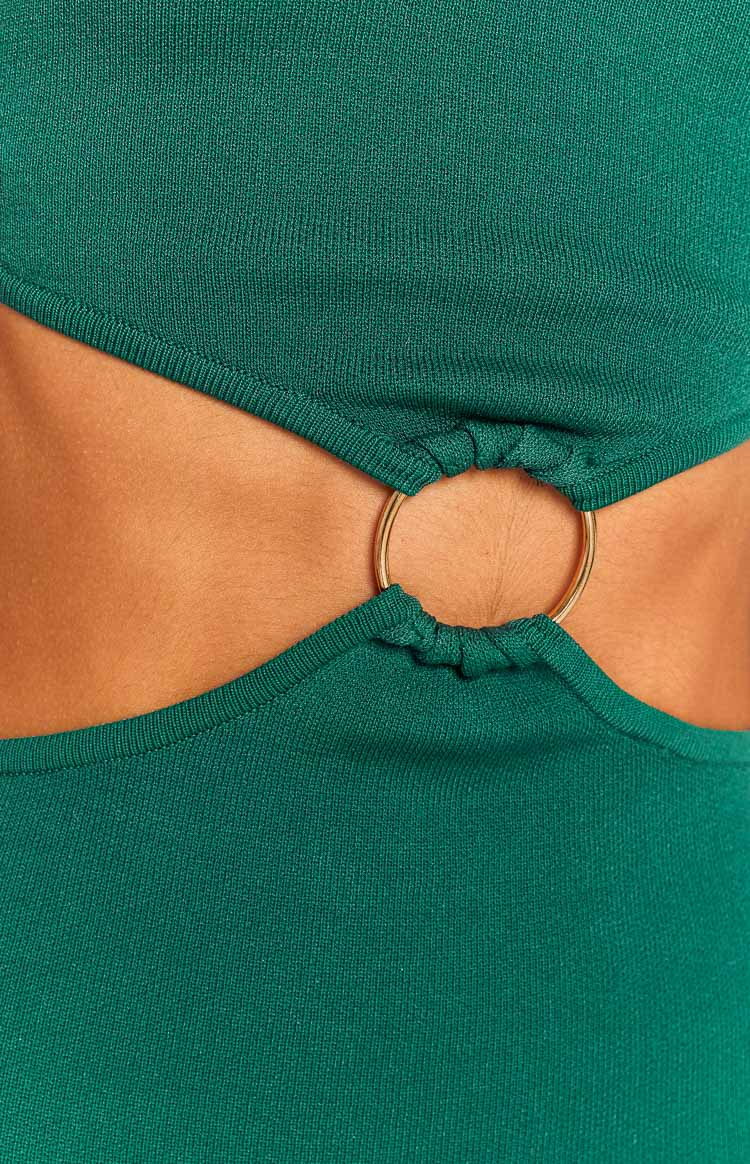 Alessandra Green Mini Dress Image