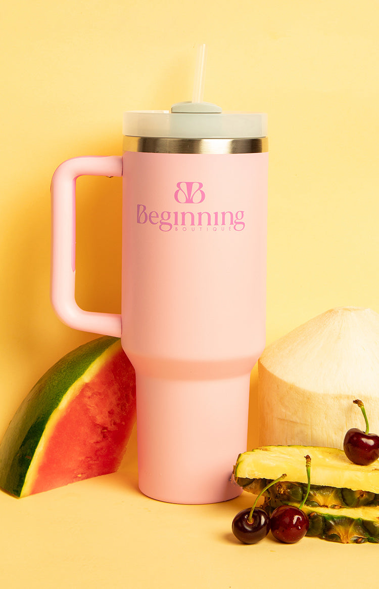 Beginning Boutique Miss Sippy Bubblegum Tumbler Image
