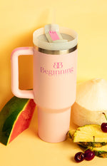 Beginning Boutique Miss Sippy Bubblegum Tumbler Image