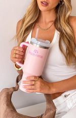 Beginning Boutique Miss Sippy Bubblegum Tumbler Image