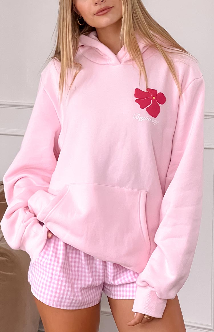 Beginning Pink Hawaii Hoodie Image