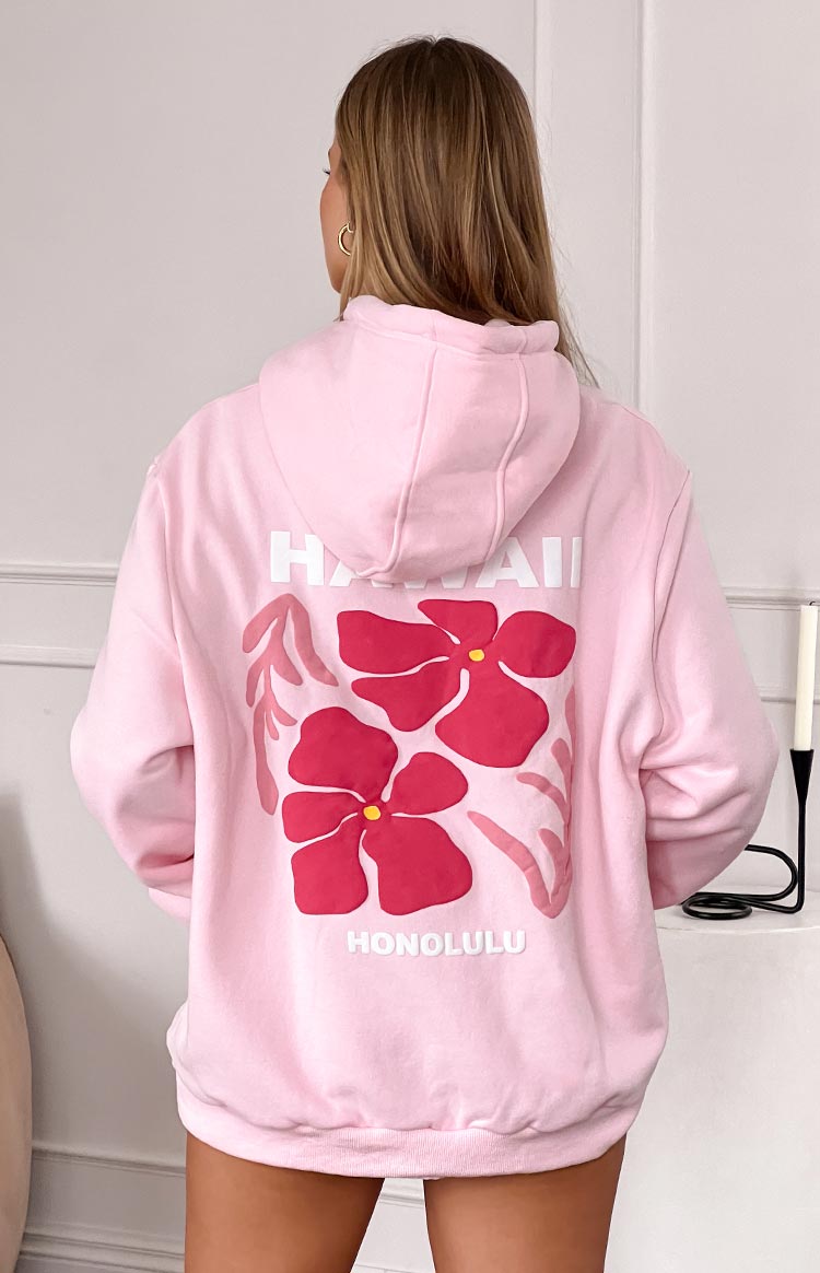 Beginning Pink Hawaii Hoodie Image