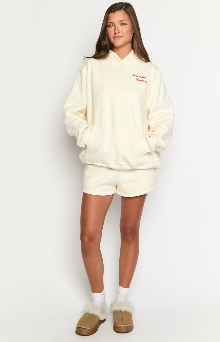 Beginning Cream American Dream Hoodie Image