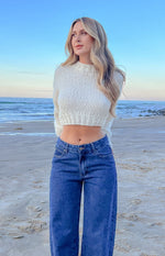 Belmont Cream Sweater Image