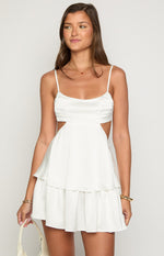 Bianca White Mini Dress Image