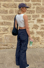 Bronx Navy Drawcord Cargo Pants Image