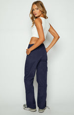 Bronx Navy Drawcord Cargo Pants Image