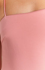 Cecilia Bodycon Midi Dress Pink Image