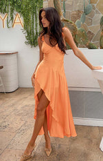 Corrina Orange Maxi Dress Image