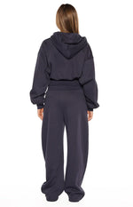 Dora Navy Zip Hoodie Sweater Image