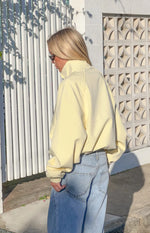 Enya Yellow Funnel Neck Sports Jacket Image