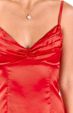 Honey Red Mini Dress Image