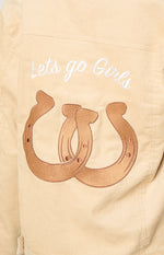 Hugo Cream Cord Western Jacket Image