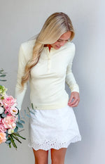 Isabelle Yellow Long Sleeve Top Image