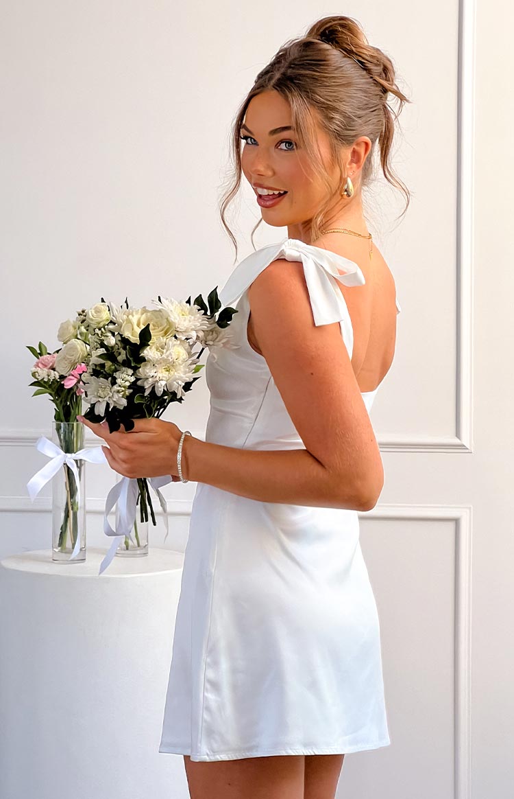 Jaycee White Mini Dress Image