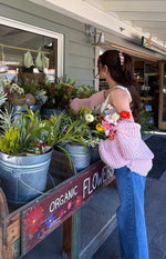 Jen Light Pink Knit Cardigan Image