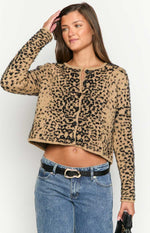 Kahli Leopard Print Cardigan Image