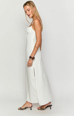 Kayla White Maxi Dress Image