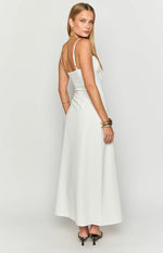 Kayla White Maxi Dress Image