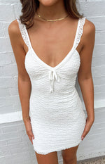 Kienna White Mini Dress Image