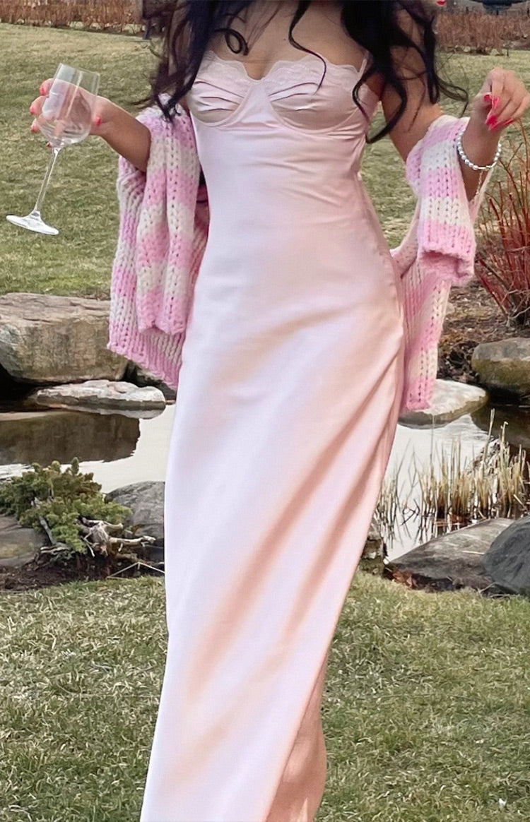 Kynlee Pink Maxi Dress Image
