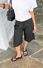 Laudine Black Tailored Culottes Image