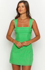 Layla Green Tie Back Mini Dress Image