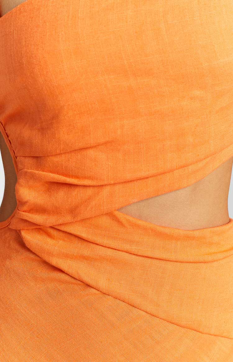 Lene Orange Maxi Dress Image