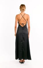 Nakita Black Maxi Dress Image