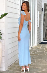 Natasha Blue Maxi Dress Image