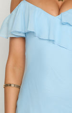 Natasha Blue Maxi Dress Image