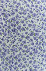 Penny Lane Dress Blue Floral Image