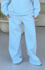 Pip Blue Mid Rise Slouch Fit Trackpants Image