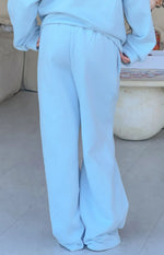 Pip Blue Mid Rise Slouch Fit Trackpants Image