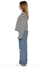 Roxie Mid Wash Ripped Jeans Image