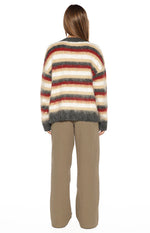 Sicily Multi Stripe Oversized Sweater Image