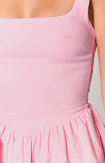Travis Pink Mini Dress Image