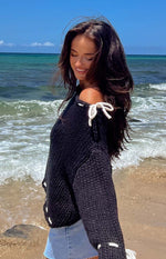 Bea Black Sweater Image